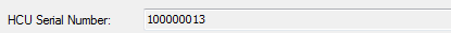 2. HCU  Serial Number